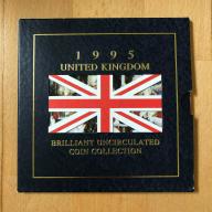 1995 Brilliant Uncirculated Coin Collection Royal Mint Annual Set