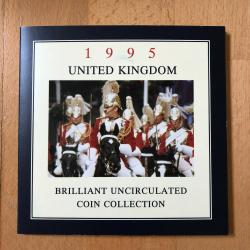 1995 Brilliant Uncirculated Coin Collection Royal Mint Annual Set