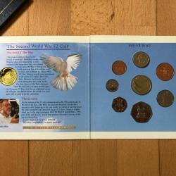 1995 Brilliant Uncirculated Coin Collection Royal Mint Annual Set