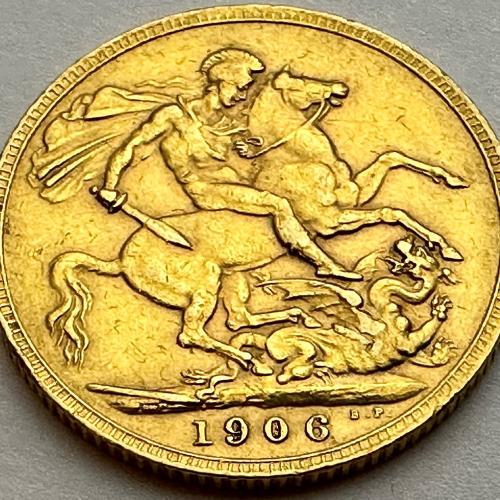 1906 King Edward VII Full Sovereign