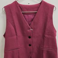 Male Waistcoat Size Medium Pink   shelf 286