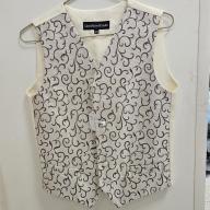Male Waistcoat Size Small/Medium Ivory shelf 286