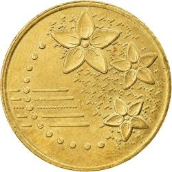 2018 Malaysia 20 Twenty Sen Hibiscus Flower Jasmine Flower