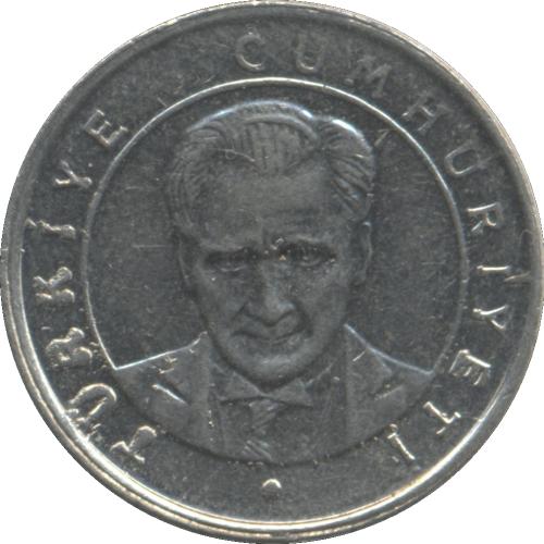 2005 Turkey 25 Twenty Five Yeni Kurus