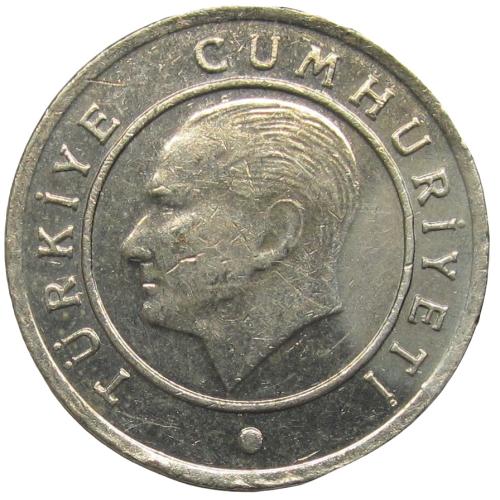 2012 Turkey 25 Twenty Five Yeni Kurus