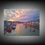 12x8 inch Photo Print of Weymouth Dorset