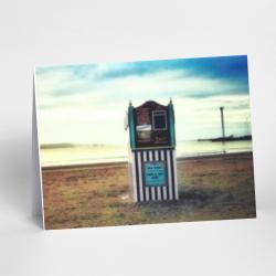 A6 Weymouth Punch and Judy Blank Greeting Card with envelope