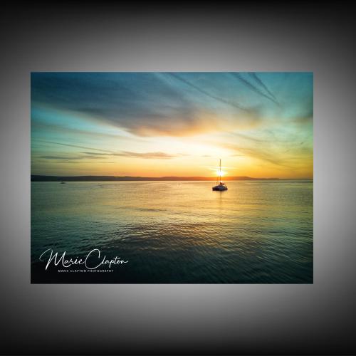 12x8 inch Photo Print of Weymouth Dorset