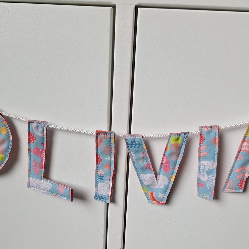 Personalised Lettered Bunting (priced per letter) - Free postage