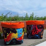Handmade Fabric Storage Tub - Gaming