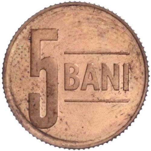 2019 Romania 5 Five Bani Coin Circulated Condition