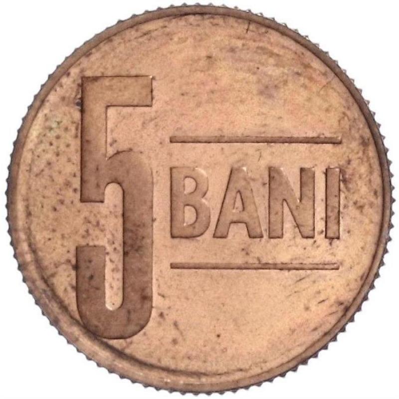 2011 Romania 5 Five Bani Coin Circulated Condition