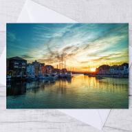 A5 Weymouth Dorset Blank Greeting Cards with envelopes