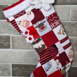 Keepsake Stocking made from preloved clothing