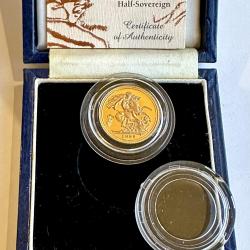 1999 Gold Proof Half Sovereign