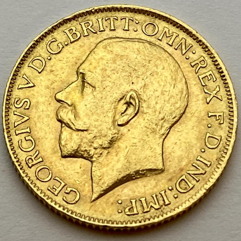 1911 Full Sovereign - George V