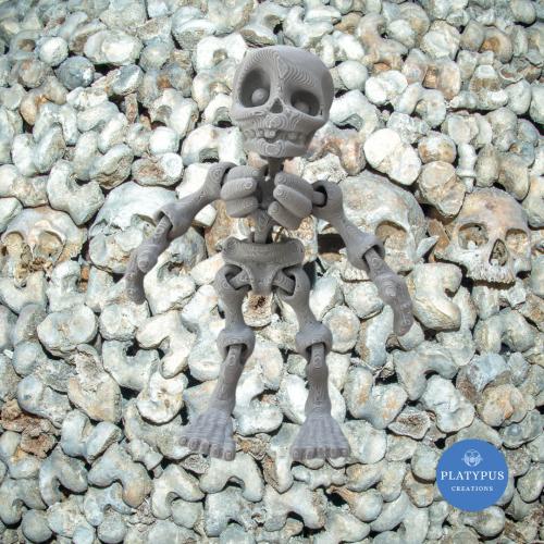 Mini Skeleton - Grey