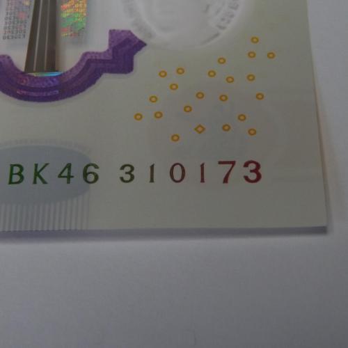 £20 polymer 50th birthday present.