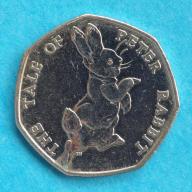 2017 Peter Rabbit 50p