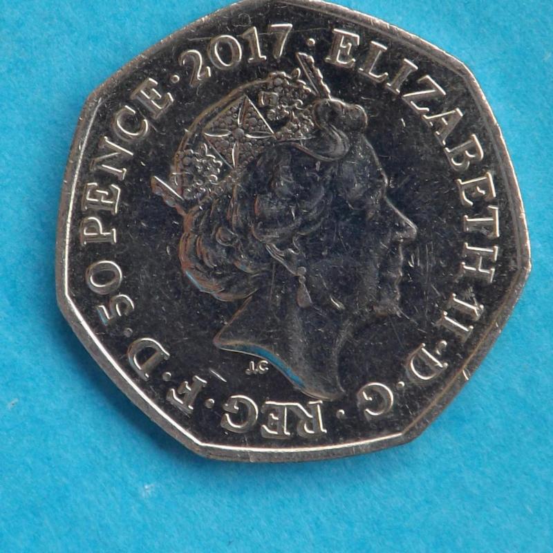 2017 Peter Rabbit 50p