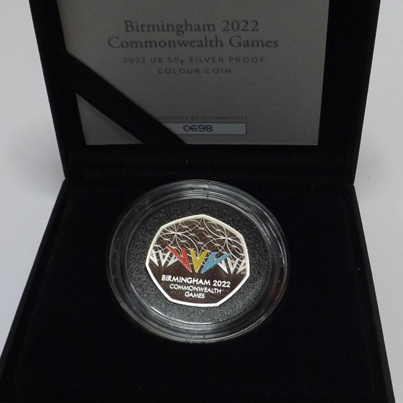 2022 Commonwealth Games Silver Proof.