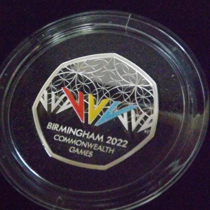 2022 Commonwealth Games Silver Proof.