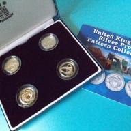 United Kingdom Silver Proof Pattern Collection.