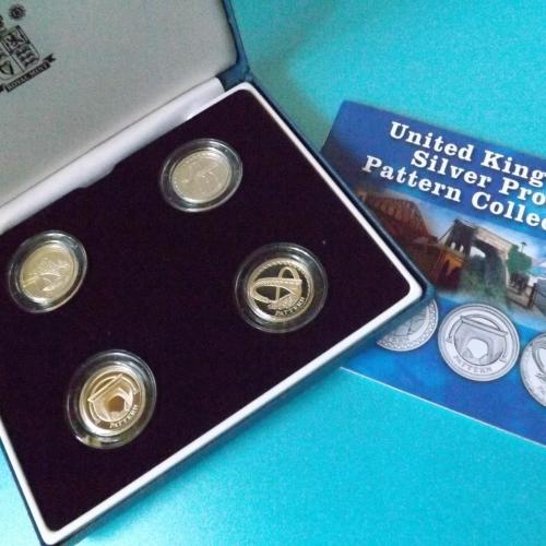 United Kingdom Silver Proof Pattern Collection.