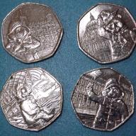 All four Paddington Bear coins.