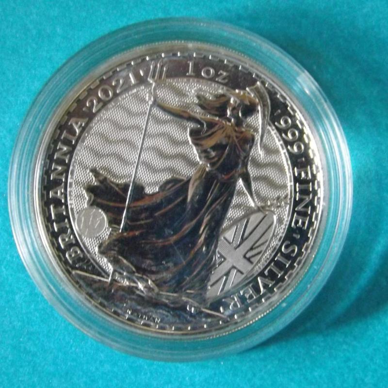 2021 £2 silver britannia.