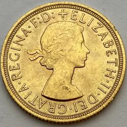 1958 Full Sovereign - Queen Elizabeth II