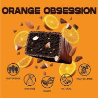 Case Of 15x Vive Better Brownie Orange Obsession Protein Bars Includes Postage
