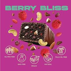 Case Of 15x Vive Better Brownie Berry Bliss Protein Bars Includes Postage