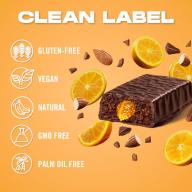 Case Of 20x Vive FruityNutter Jaffa Orange Protein Bars Includes Postage