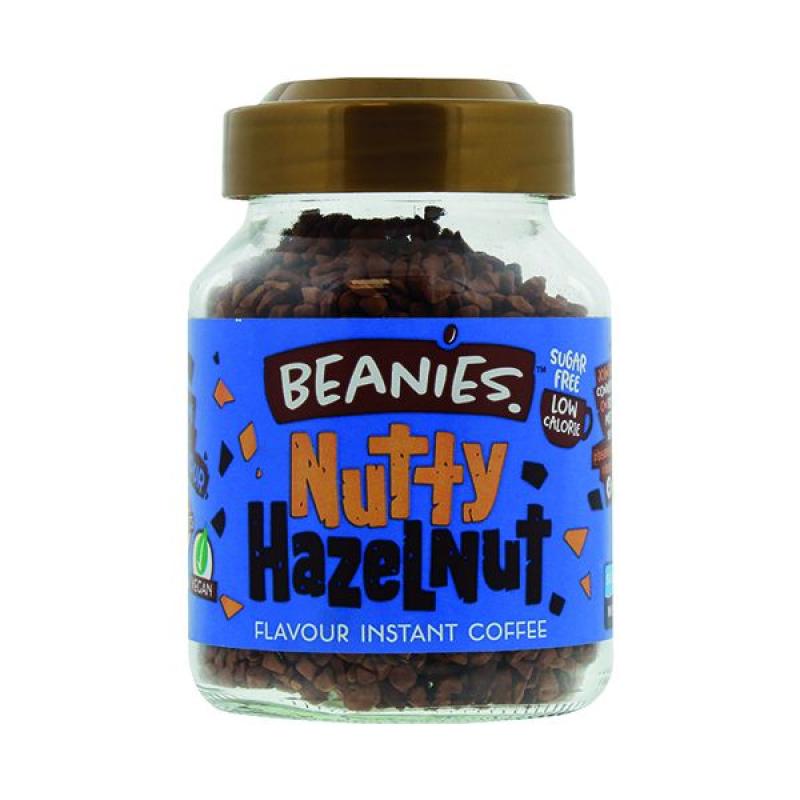 6x Beanie Flavoured Coffee Nutty Hazelnut Includes Postage