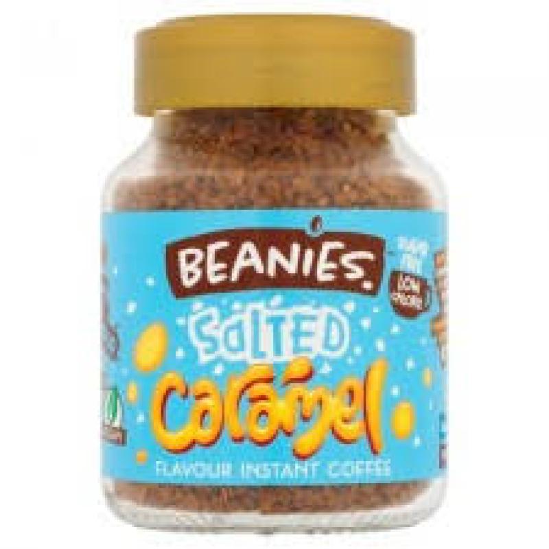 6x Beanie Flavoured Coffee Salted Caramel Includes Postage