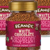Beanies White Chocolate Raspberry Instant Coffee Seller 367
