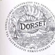 Dorset Heavy Cotton T Towel With Hand Drawn Map By James Illustrates