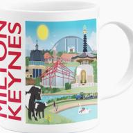 Milton Keynes Mug By Artist Tabitha Mary Seller 368