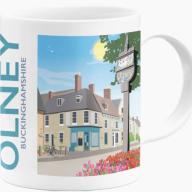 Olney Buckinghamshire Mug By Artist Tabitha Mary Seller 368
