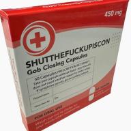 ShutTheFuckUpiscon A Novelty Diabolical Gift