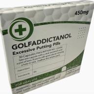 Golfaddictanol A Novelty Diabolical Gift