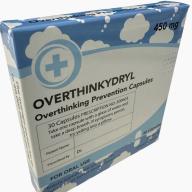Overthinkydryl A Novelty Diabolical Gift