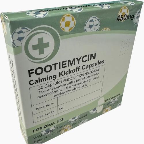 Footiemycin A Novelty Diabolical Gift