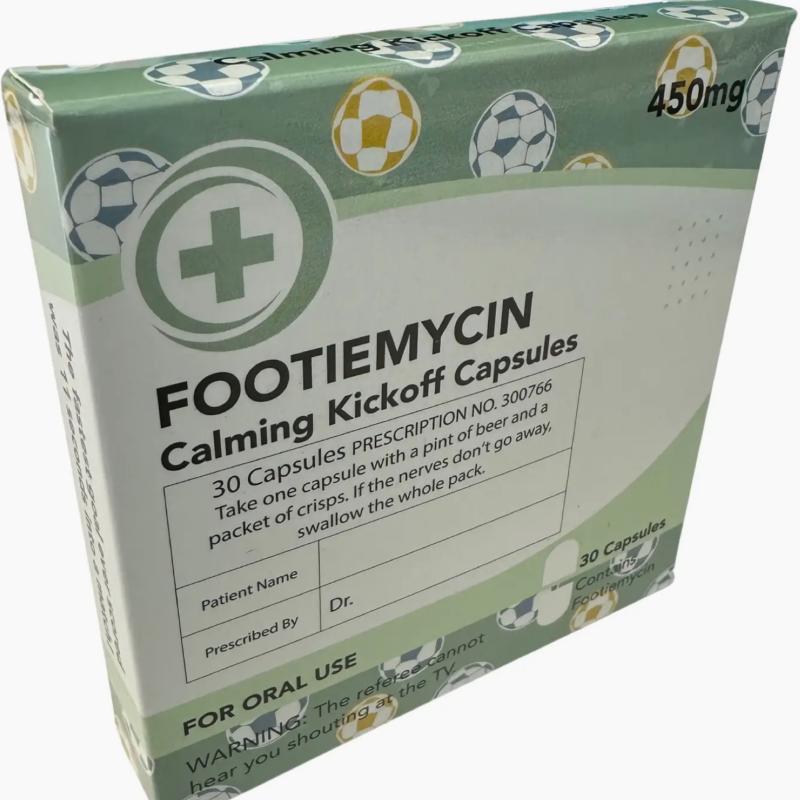 Footiemycin A Novelty Diabolical Gift