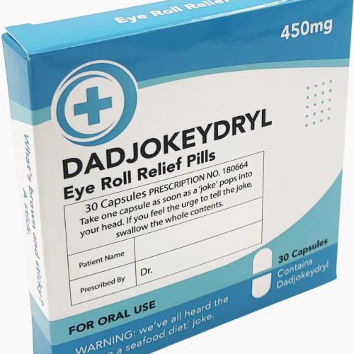 Dadjokeydryl A Novelty Diabolical Gift