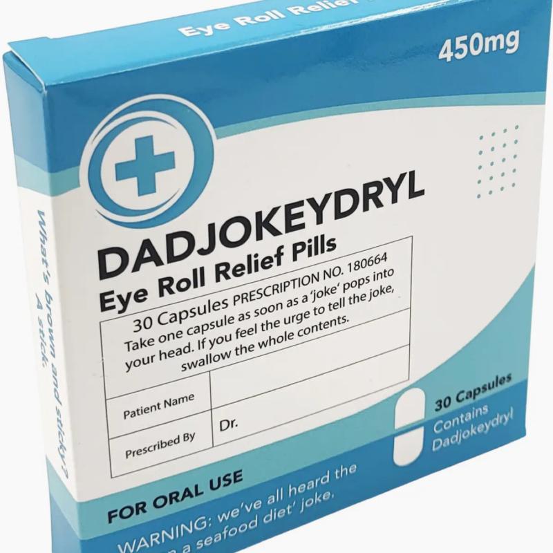 Dadjokeydryl A Novelty Diabolical Gift