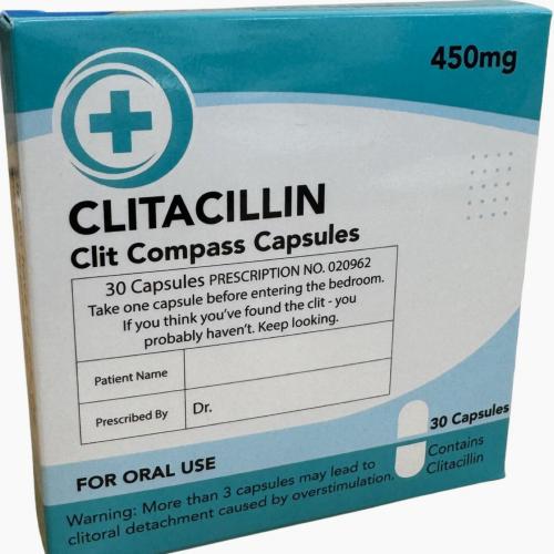 Clitacillin A Novelty Diabolical Gift