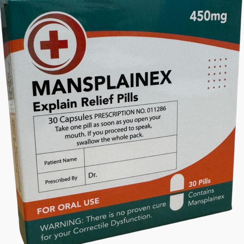 Mansplainex A Novelty Diabolical Gift