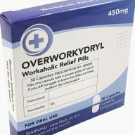 Overworkydryl A Novelty Diabolical Gift